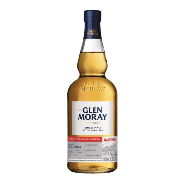 Glen Moray Warehouse 1 Peated Tequila Cask Finish